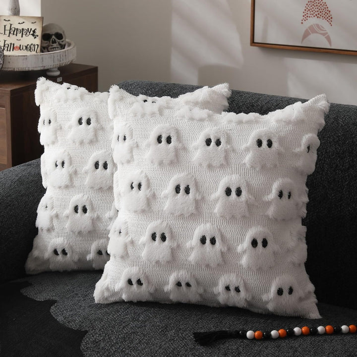 Kissenbezug Halloween mit Geistermotiv