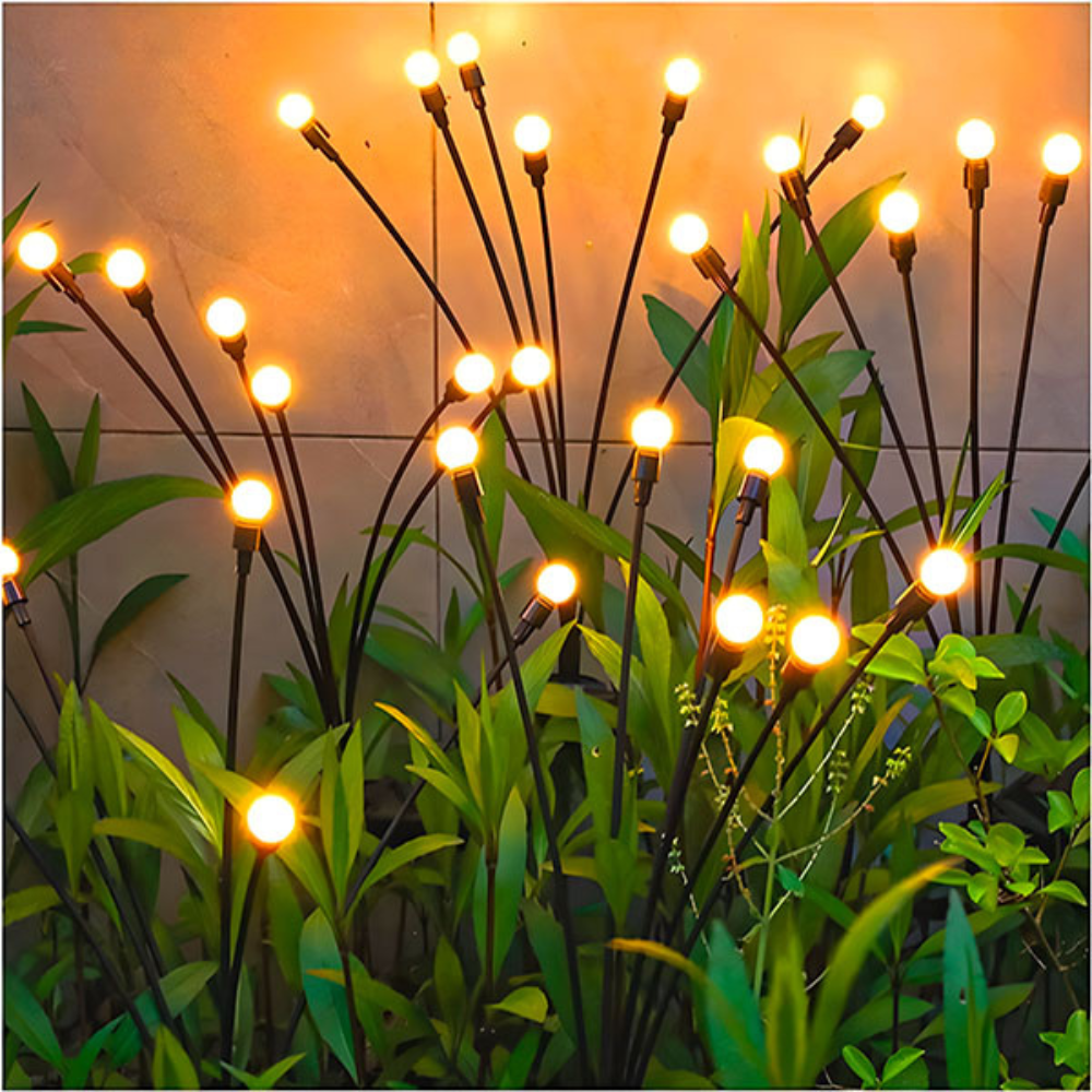 Bloomsol™ | LED Solar-Blütenstecker Warmes Licht