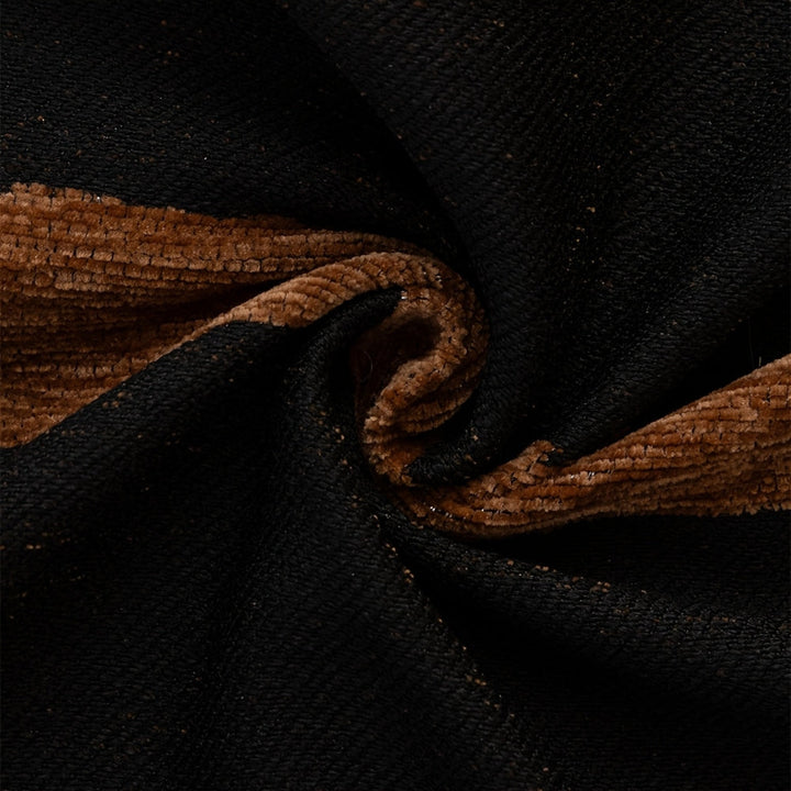 Chenille-Sofadecke mit Ethno-Geometrie