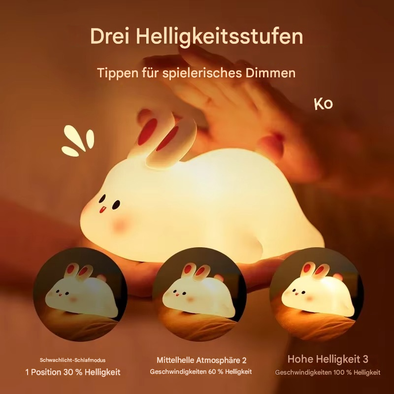 Bunnilume™ | LED Hasen-Nachtlicht