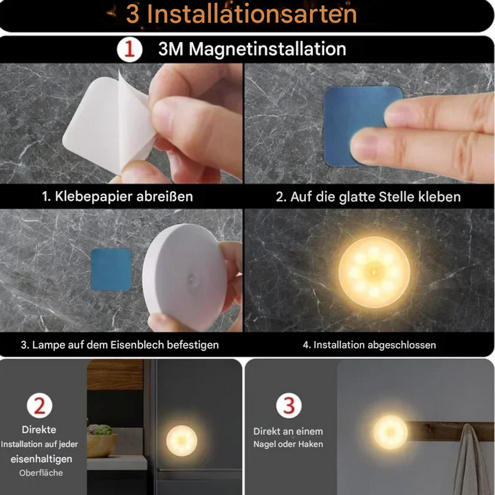 Magnelux™ | Kabellose LED-Deckenleuchte