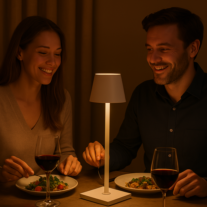 Luxévo™ | Kabellose LED-Akku Tischlampe