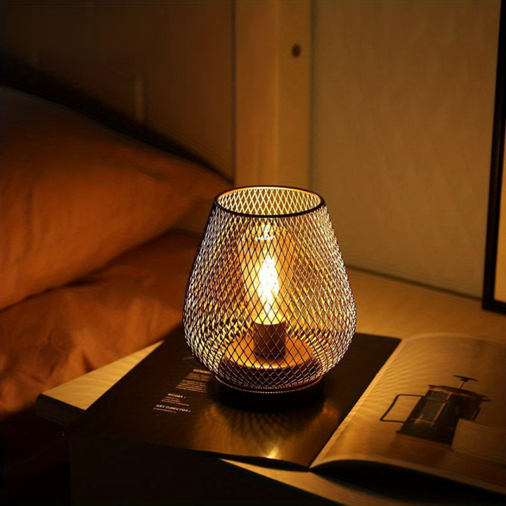 Metallora™ | Industrielle Vintage-Tischlampe Schwarz