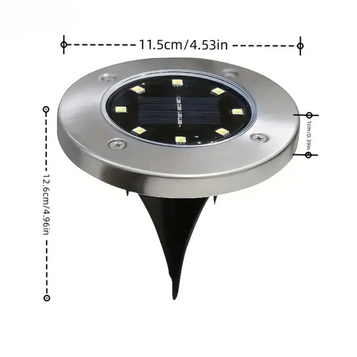 Groundsol™ | LED Solar-Bodenleuchte