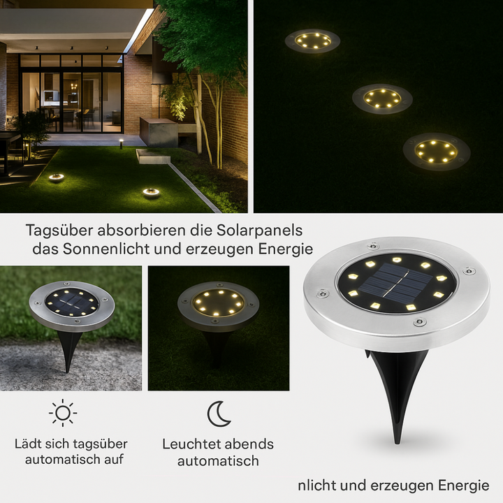 Groundsol™ | LED Solar-Bodenleuchte
