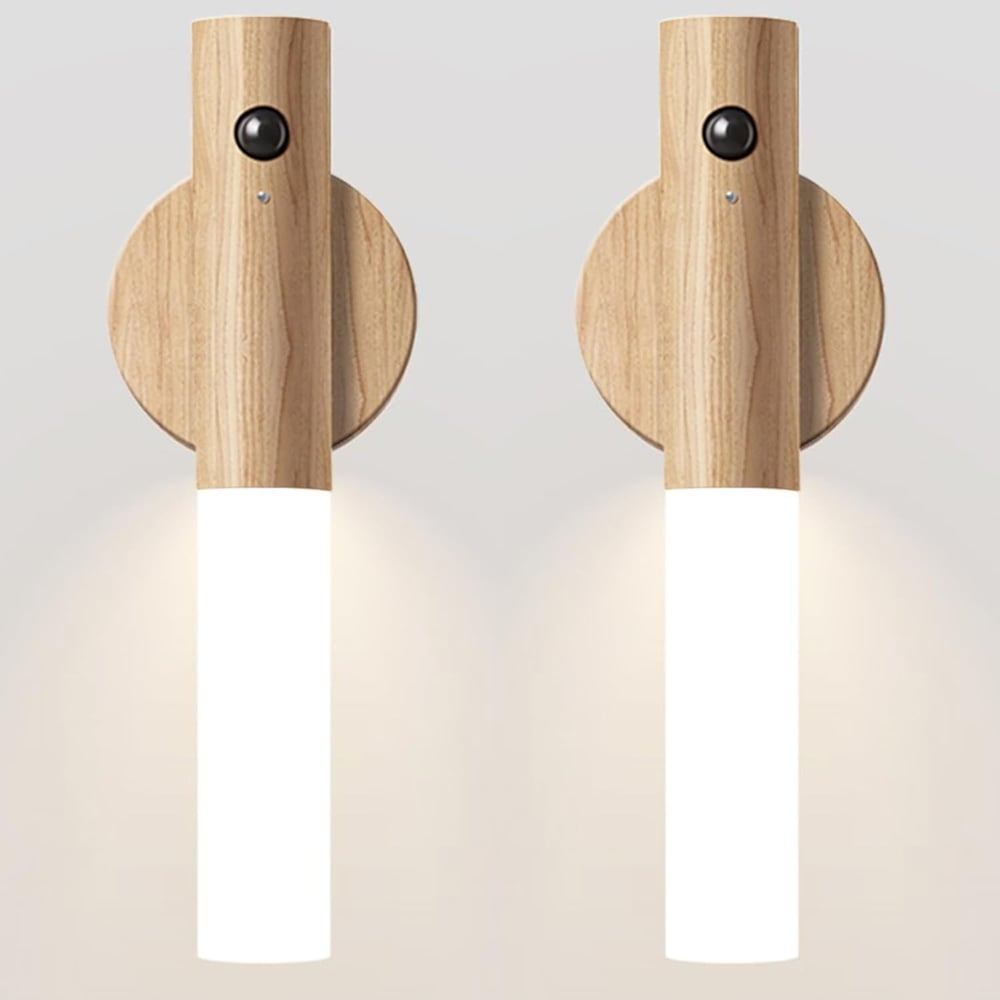 Mobilux™ | Kabellose LED-Wandlampe Helleres Braun