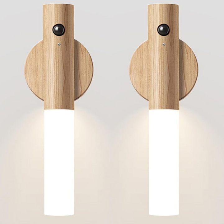 Mobilux™ | Kabellose LED-Wandlampe Helleres Braun