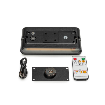 LED Außenwandleuchte Schwarz – Moderne Up & Down Wandlampe IP65, Warmweiß für Hauswand, Garten & Terrasse