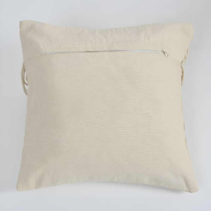 Rustikaler Jute-Kissenbezug 45 x 45 cm