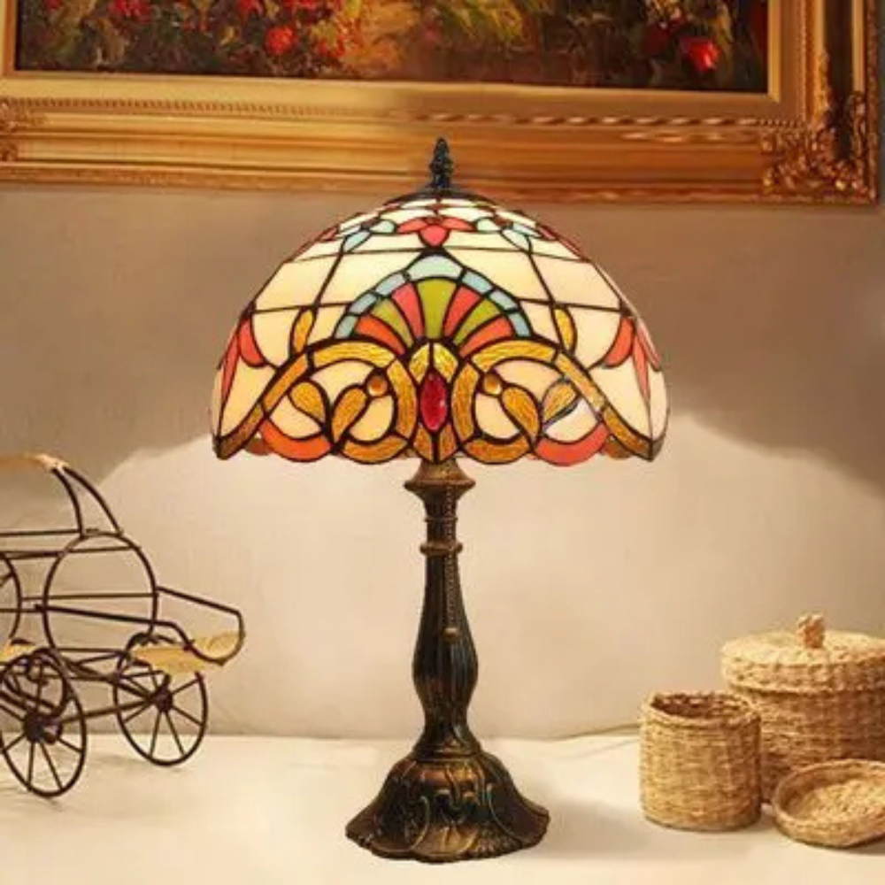 Tifféline™ | Tiffany Vintage-Tischlampe