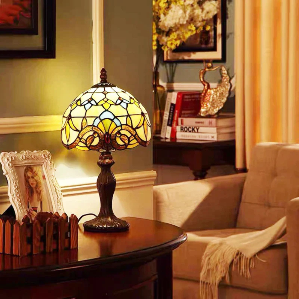 Tifféline™ | Tiffany Vintage-Tischlampe