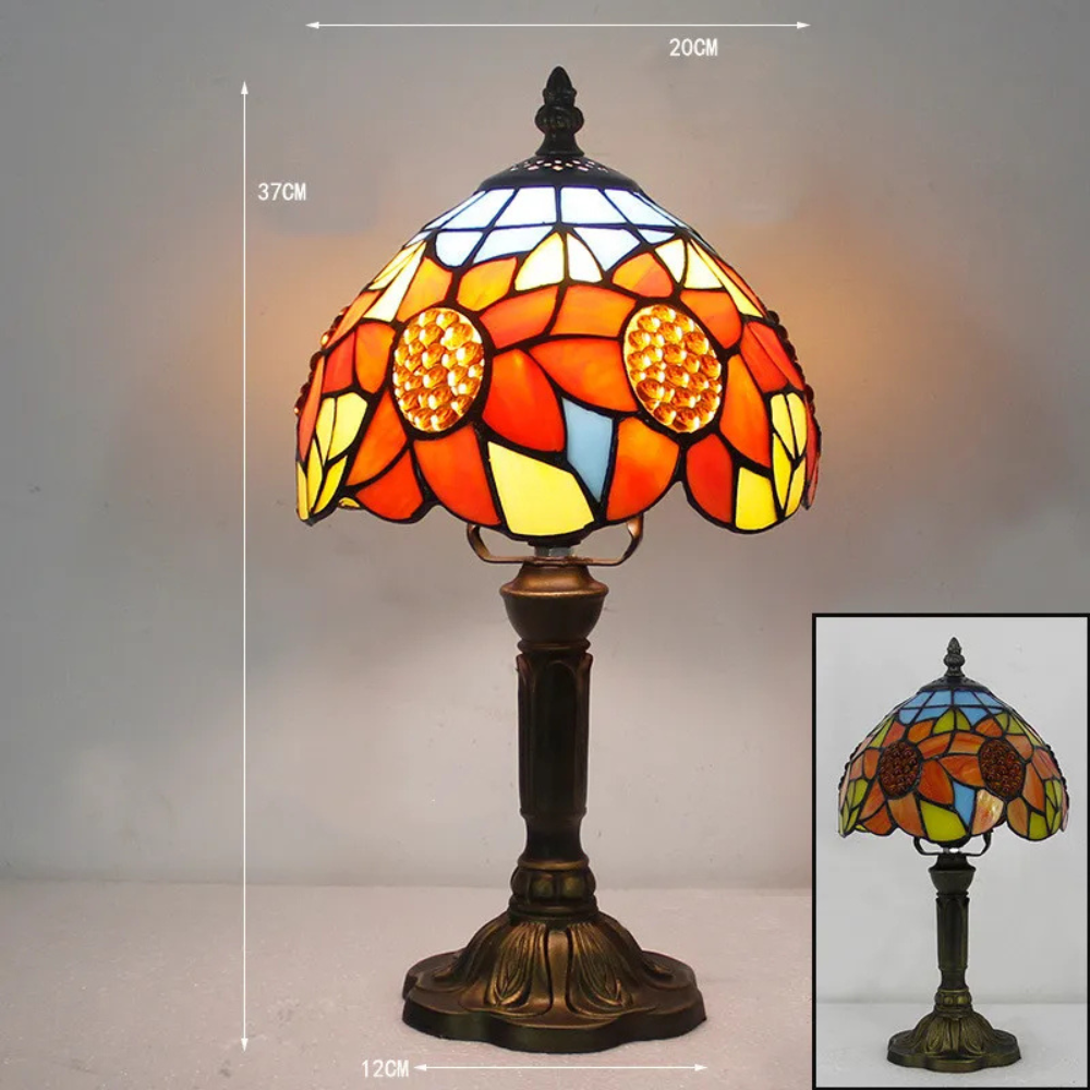 Tifféline™ | Tiffany Vintage-Tischlampe Modell 2