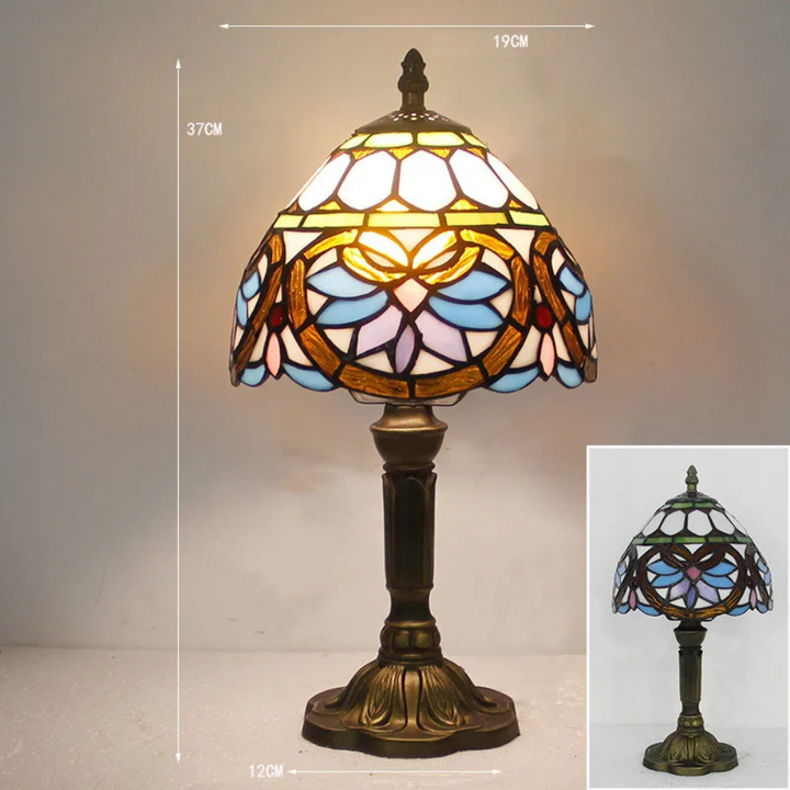 Tifféline™ | Tiffany Vintage-Tischlampe Modell 7