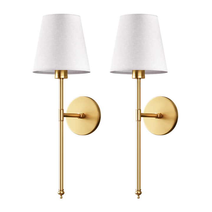 Softlume™ | Moderne Stoffschirm-Wandleuchte