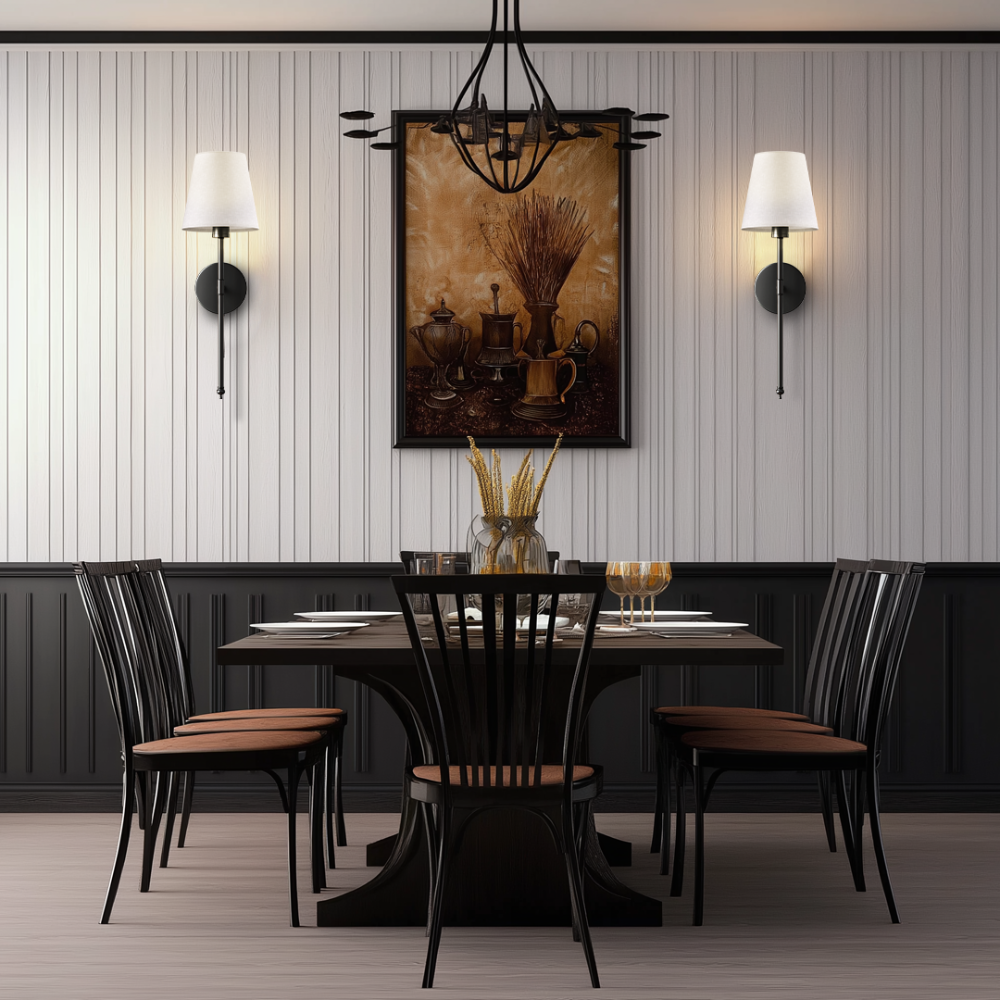 Softlume™ | Moderne Stoffschirm-Wandleuchte