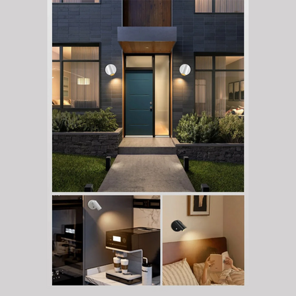 LumiGlow™ | Wiederaufladbare LED-Wandleuchte