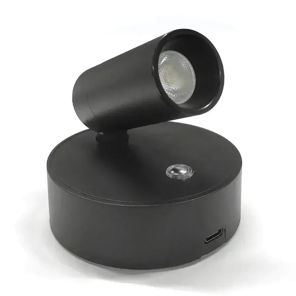 Spotéa™ | Moderne LED-Spot Wandleuchte Schwarz