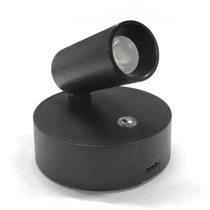Spotéa™ | Moderne LED-Spot Wandleuchte Schwarz