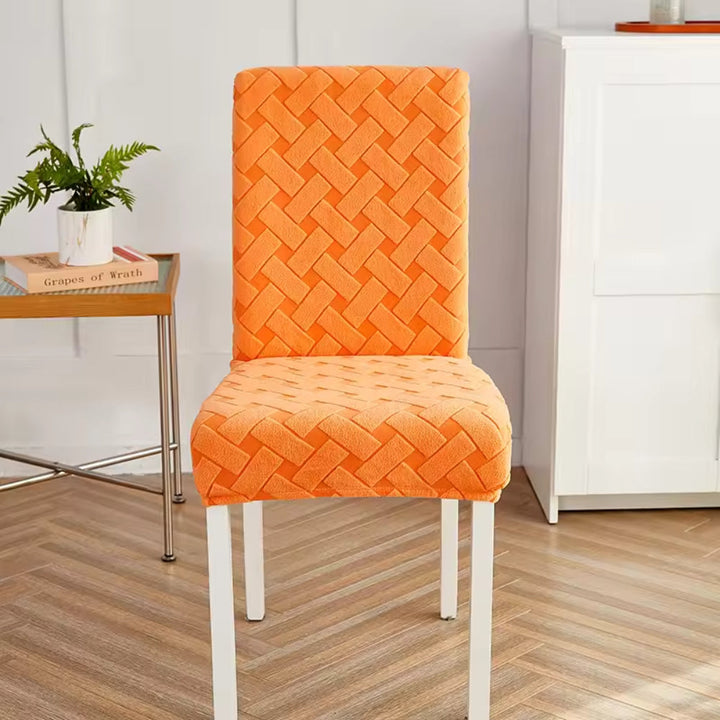 Jacquard-gewebter Stuhlbezug