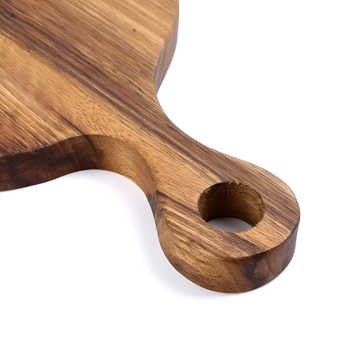 Servierbrett aus Massivholz 35 x 25 cm