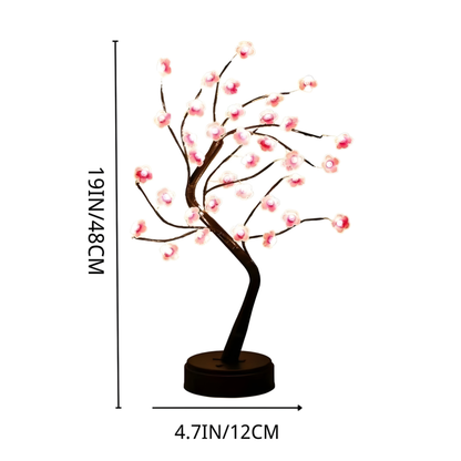 ZenBlossom™ | Meditative Tischleuchte mit Blütendesign