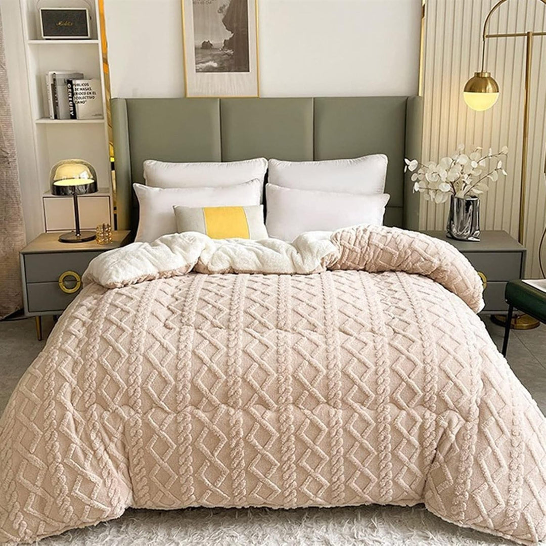 Besonders dicke Sherpa-Decke
