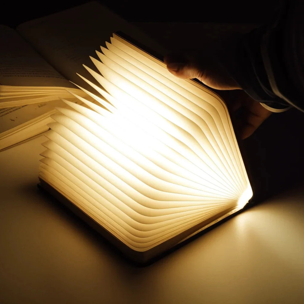 Bookalume™ | Faltbare LED-Buchlampe