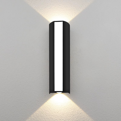 LED Außenwandleuchte Up & Down 10W IP66 – Moderne LED Wandlampe Außen Warmweiß/Kaltweiß – Wasserdichte Außenbeleuchtung für Haus & Garten