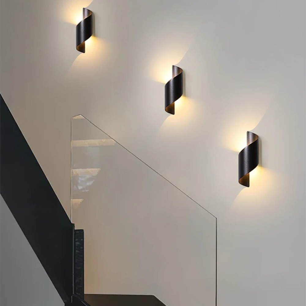 Moderne LED Wandleuchte Außen IP65 – 10W Up Down Wandlampe aus Aluminium – LED Außenwandleuchte für Haus, Hotel & Flur