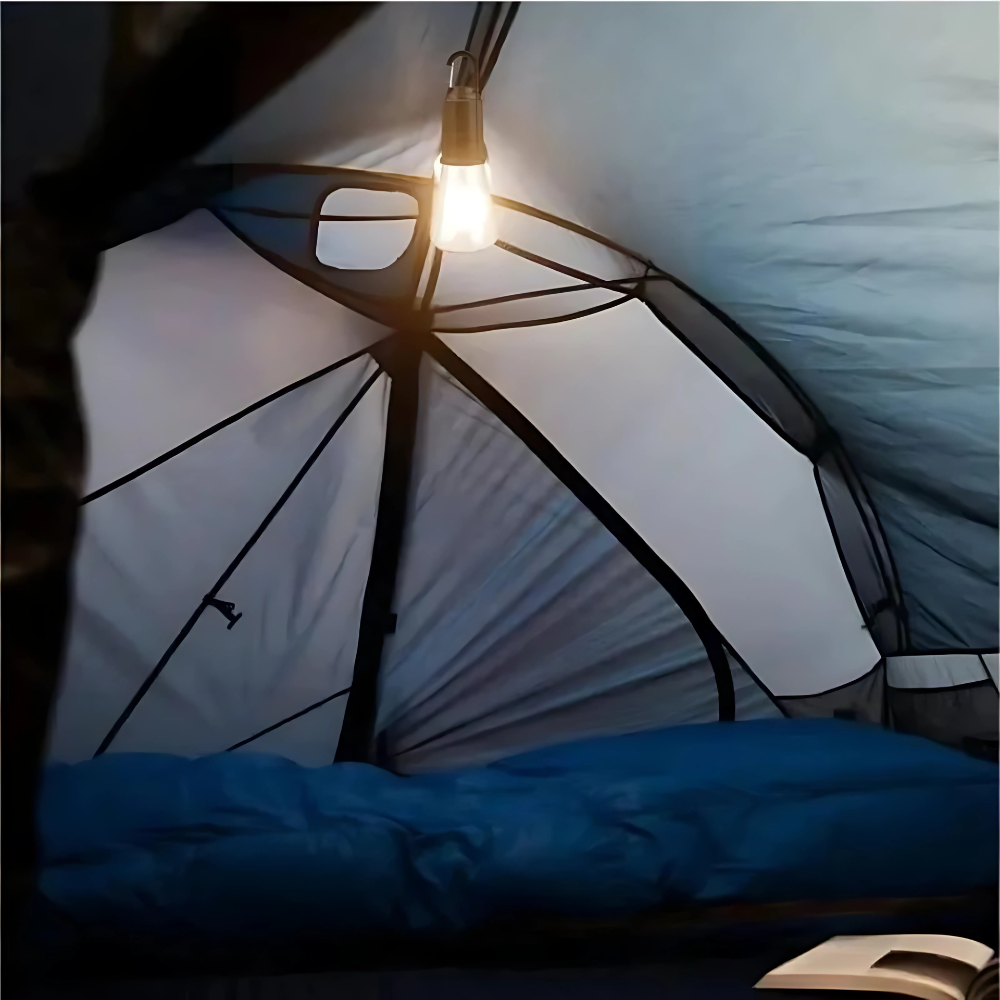 Campalux™ | Wiederaufladbare LED-Campinglampe