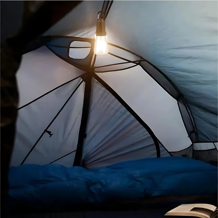 Campalux™ | Wiederaufladbare LED-Campinglampe