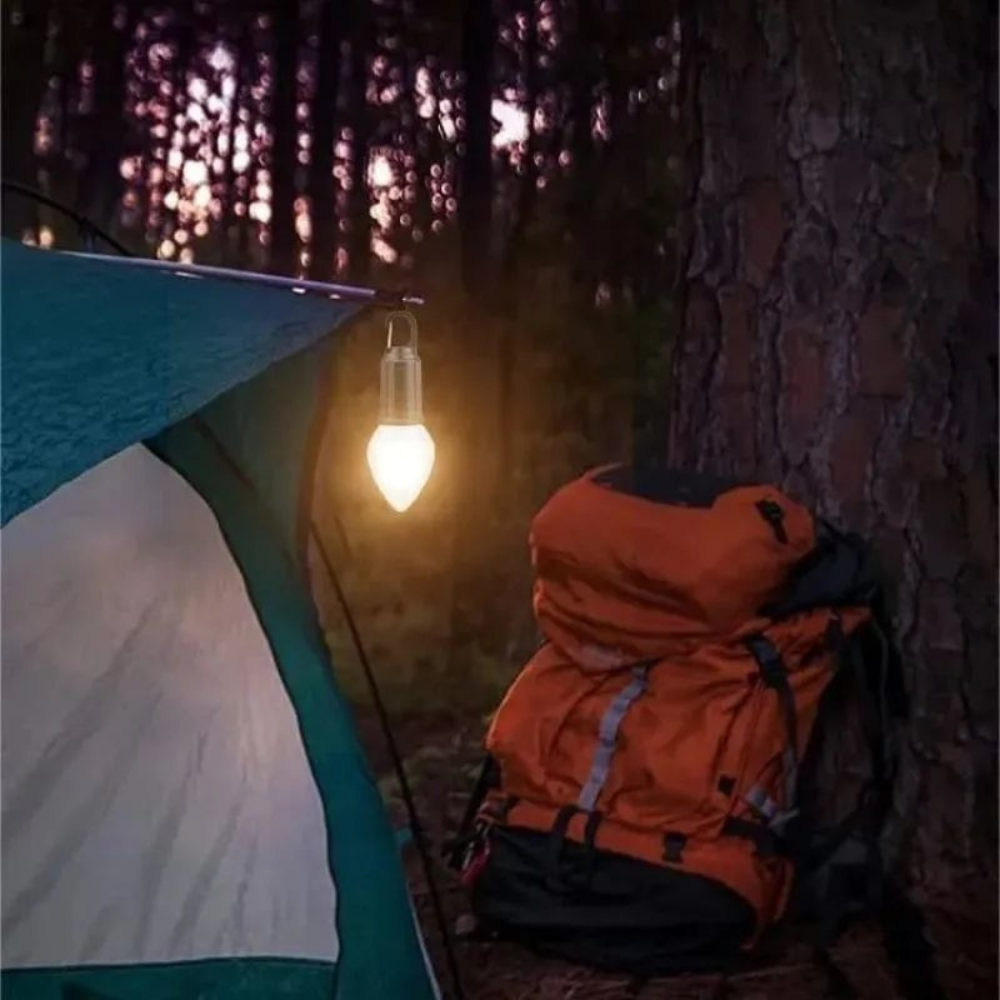 Campalux™ | Wiederaufladbare LED-Campinglampe