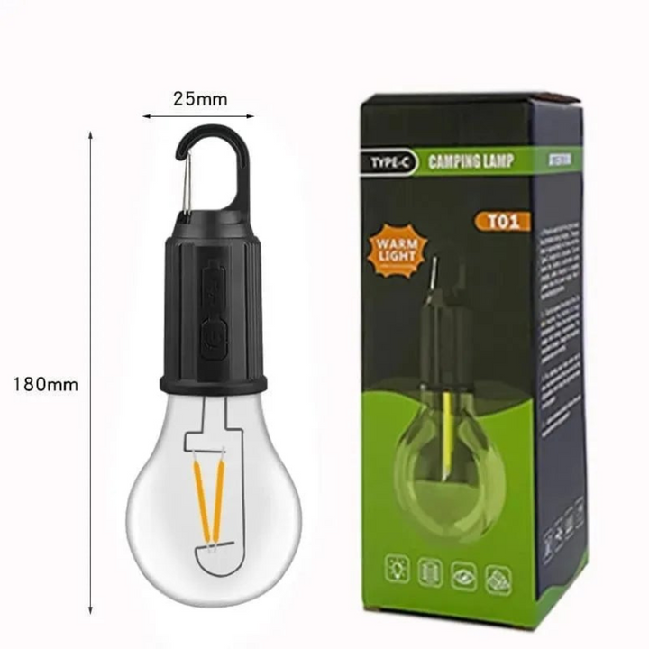 Campalux™ | Wiederaufladbare LED-Campinglampe