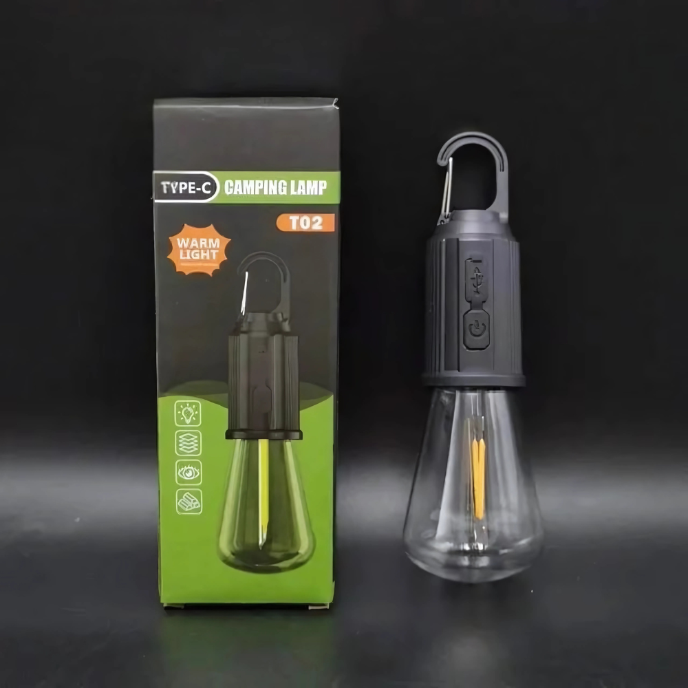 Campalux™ | Wiederaufladbare LED-Campinglampe T02