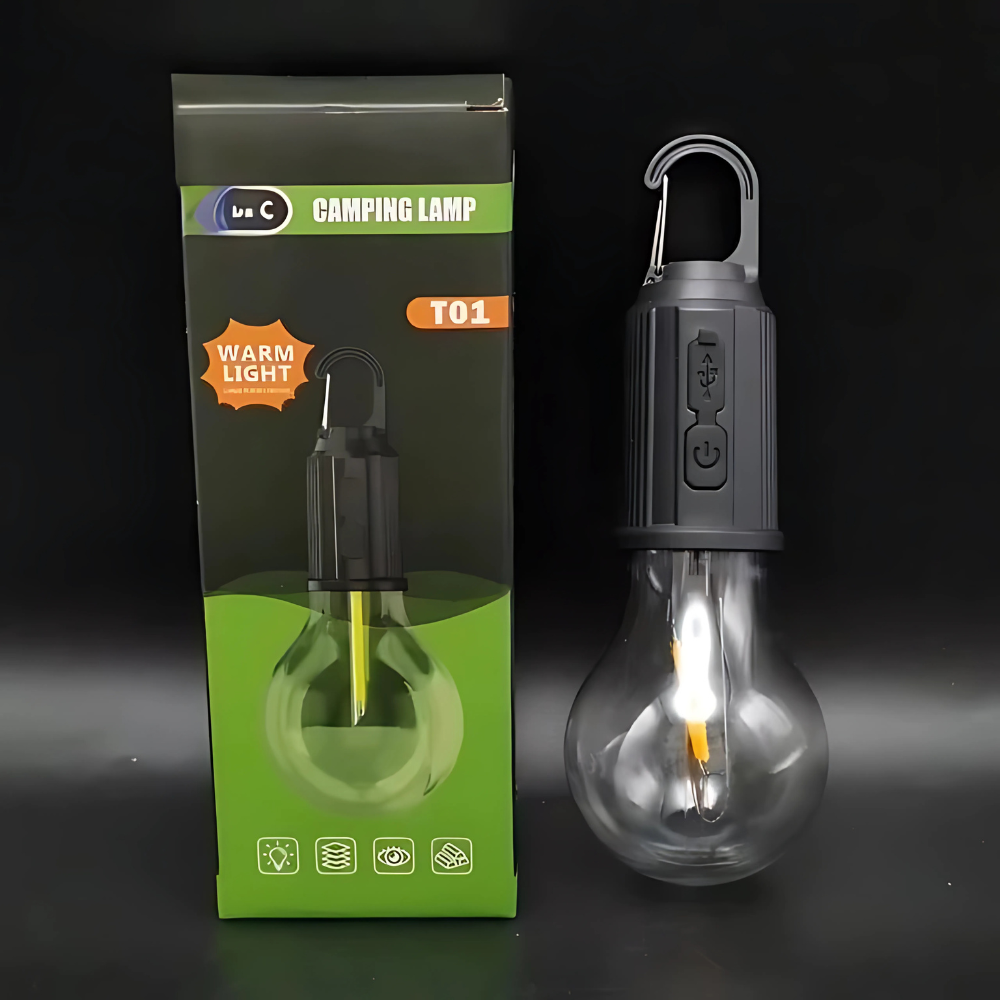 Campalux™ | Wiederaufladbare LED-Campinglampe T01