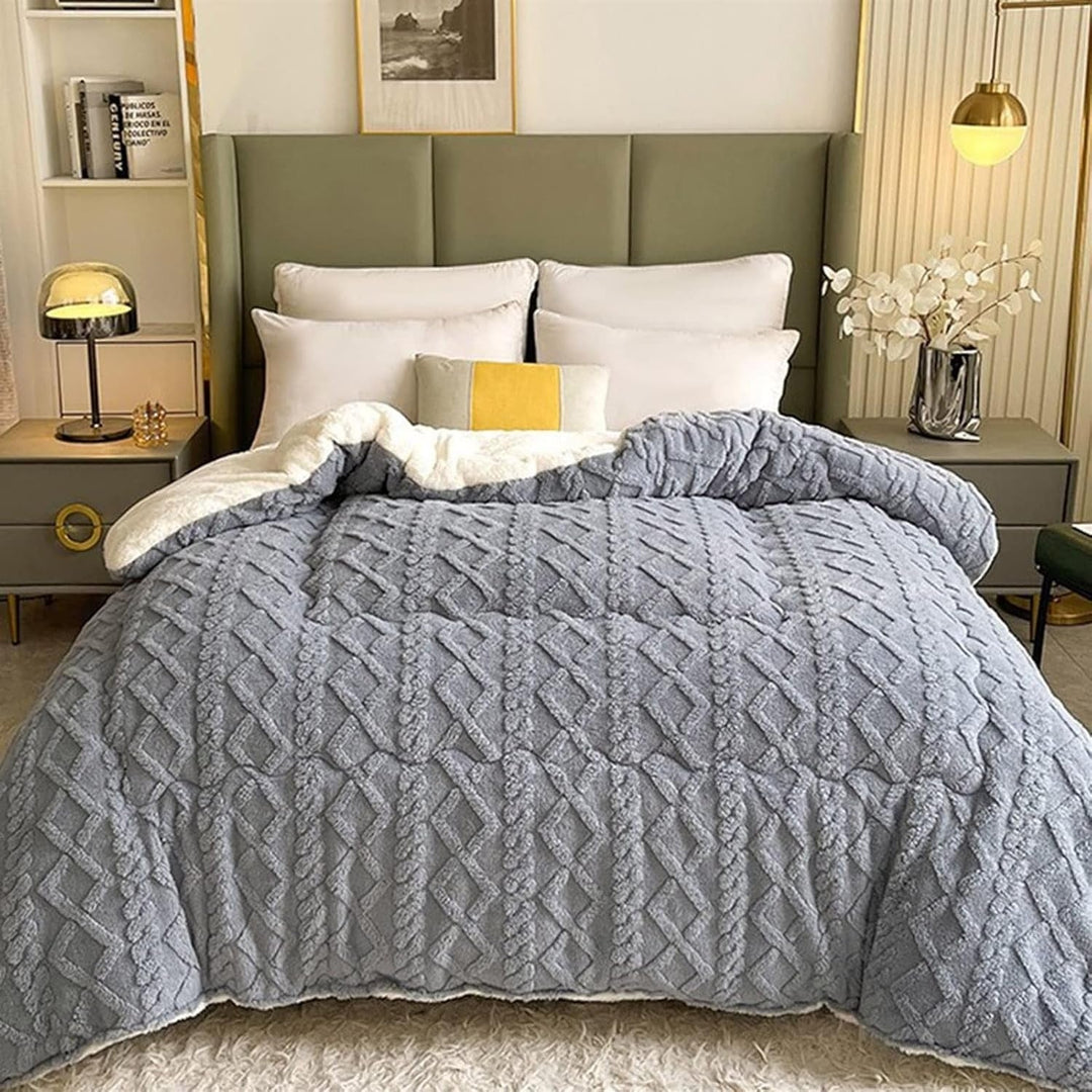 Besonders dicke Sherpa-Decke