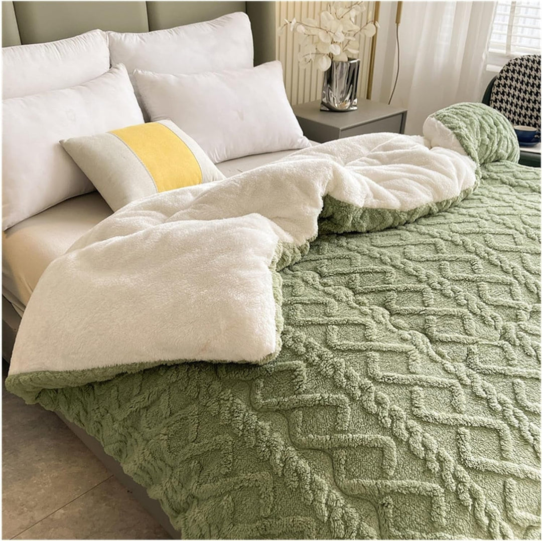 Besonders dicke Sherpa-Decke