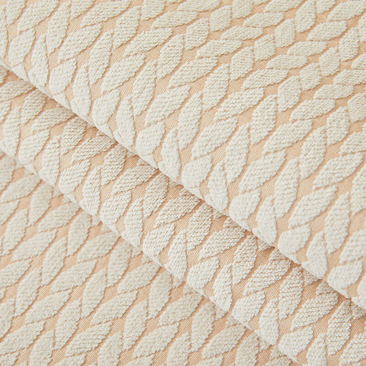 Wasserabweisender Chenille-Sofabezug mit Fischgrätstruktur