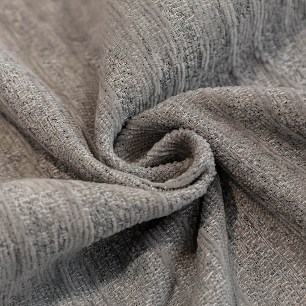 Wasserdichter Chenille-Sofabezug mit Wellenstruktur