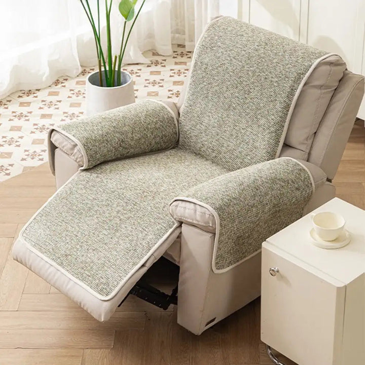 Chenille-Jacquard-Bezug für Sessel und Sofa, kratzfest – Chic