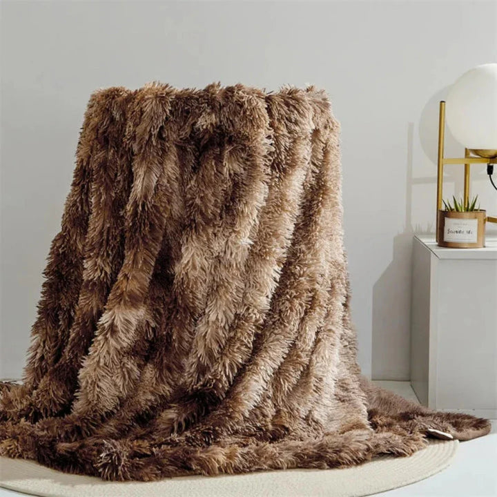 Kuscheldecke aus weichem Kunstfell