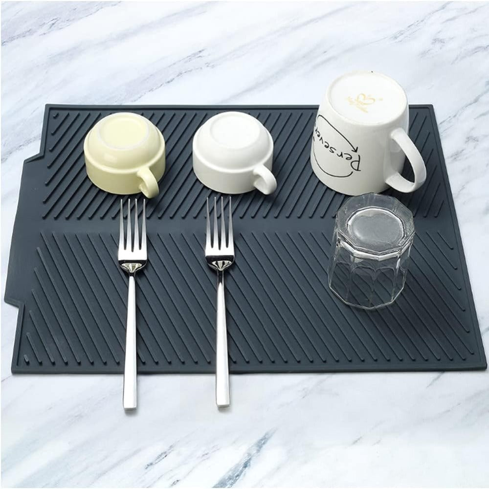 Aufrollbare Silikon-Abtropfmatte