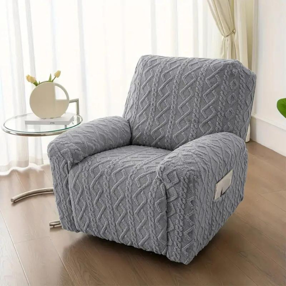 Elastischer Jacquard-Sesselbezug