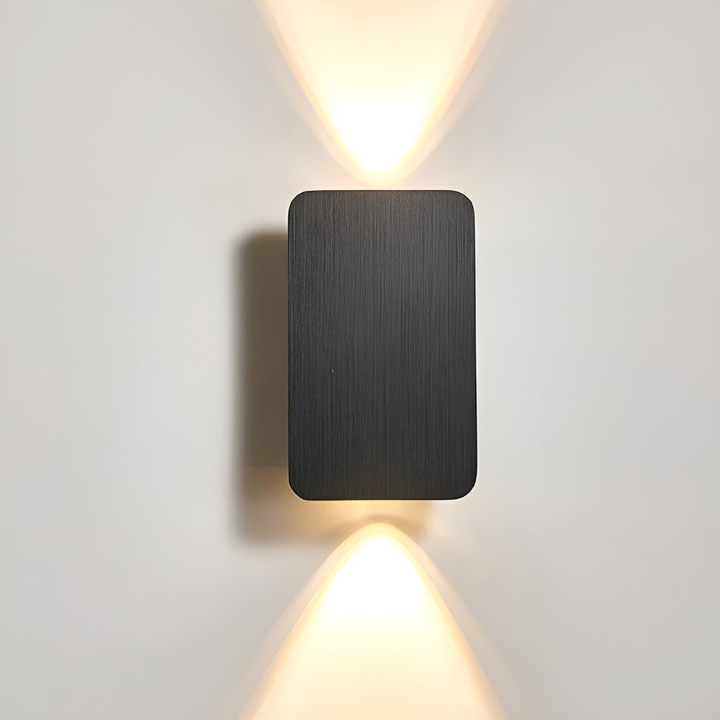 Upvora™ | LED Up-&amp;-Down-Wandleuchte Schwarz