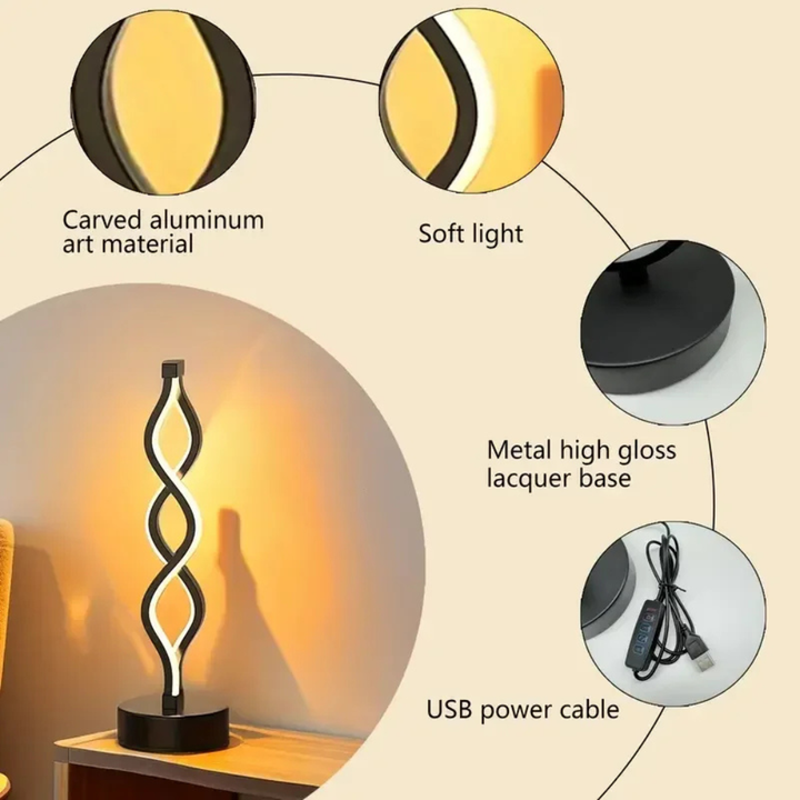 Metavéa™ | Dimmbare Design-LED-Tischlampe