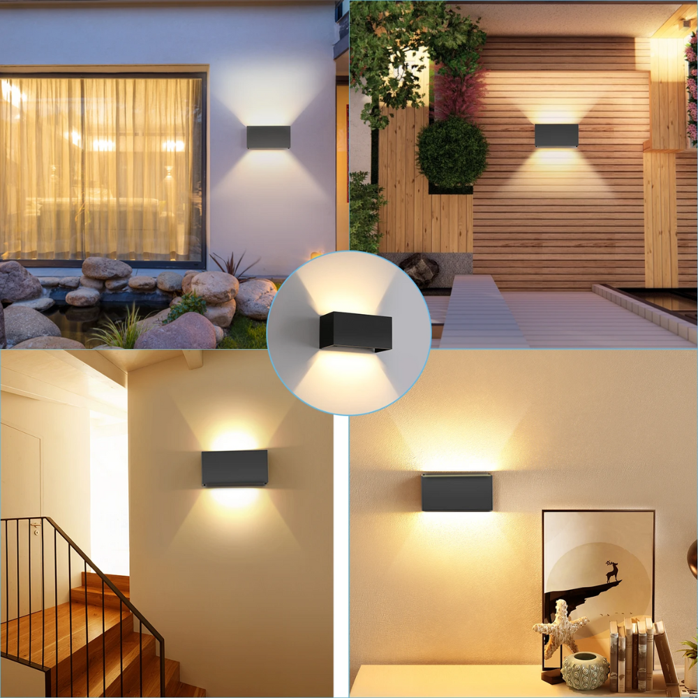 Rayvora™ | Verstellbare Up-&amp;-Down-Wandleuchte