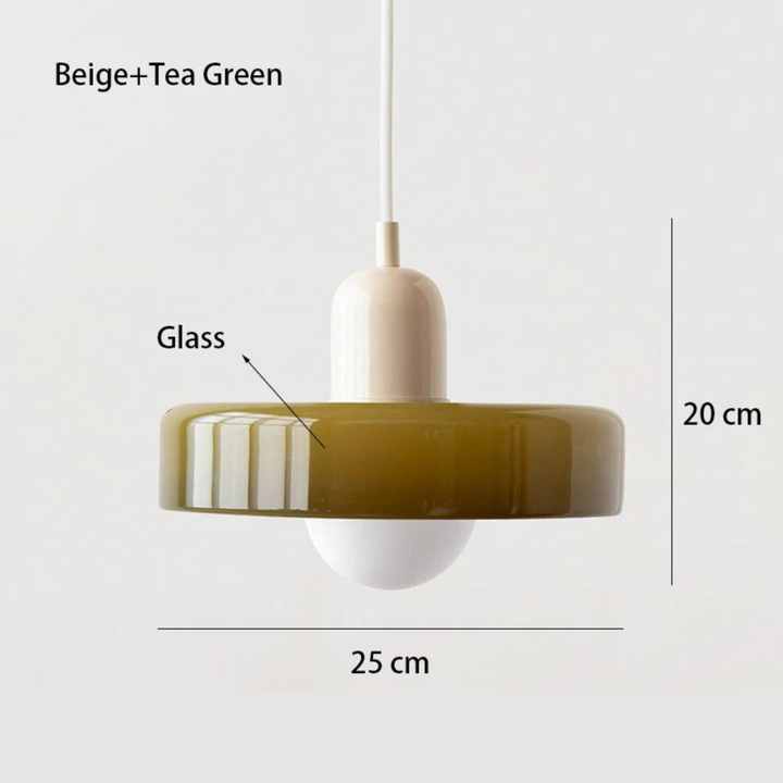 Nordavé™ | Retro Glas-Pendelleuchte C2