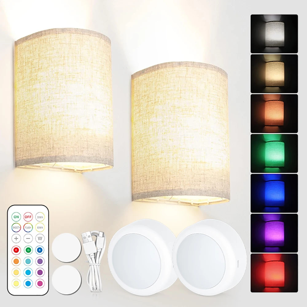 Ambévia™ | Kabellose RGB-Wandleuchte
