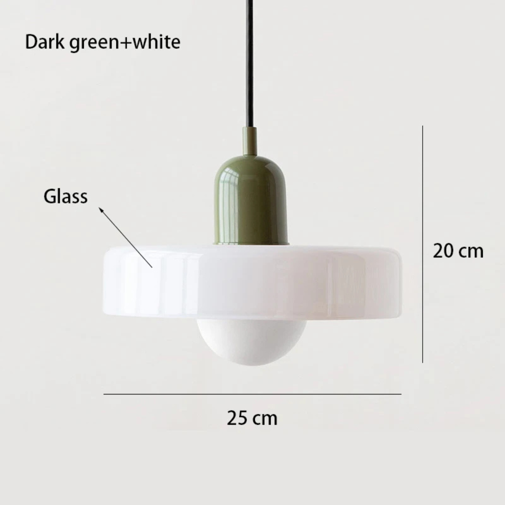 Nordavé™ | Retro Glas-Pendelleuchte A4
