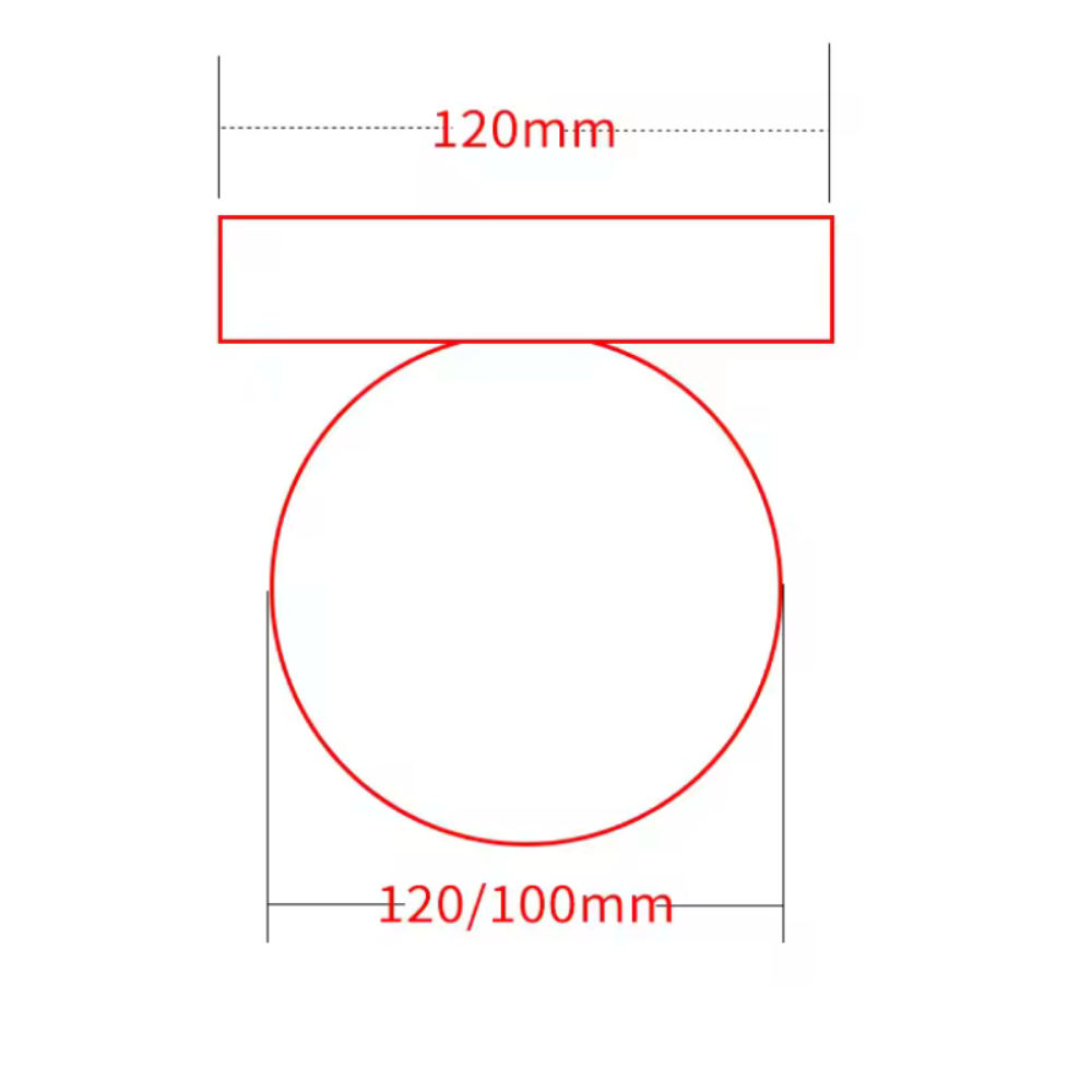Minimalistische Skandinavische Wandlampe mit Glas-Abdeckung – Design Wandlicht für Wohnzimmer & Schlafzimmer, Warmes Licht & Einfache Montage